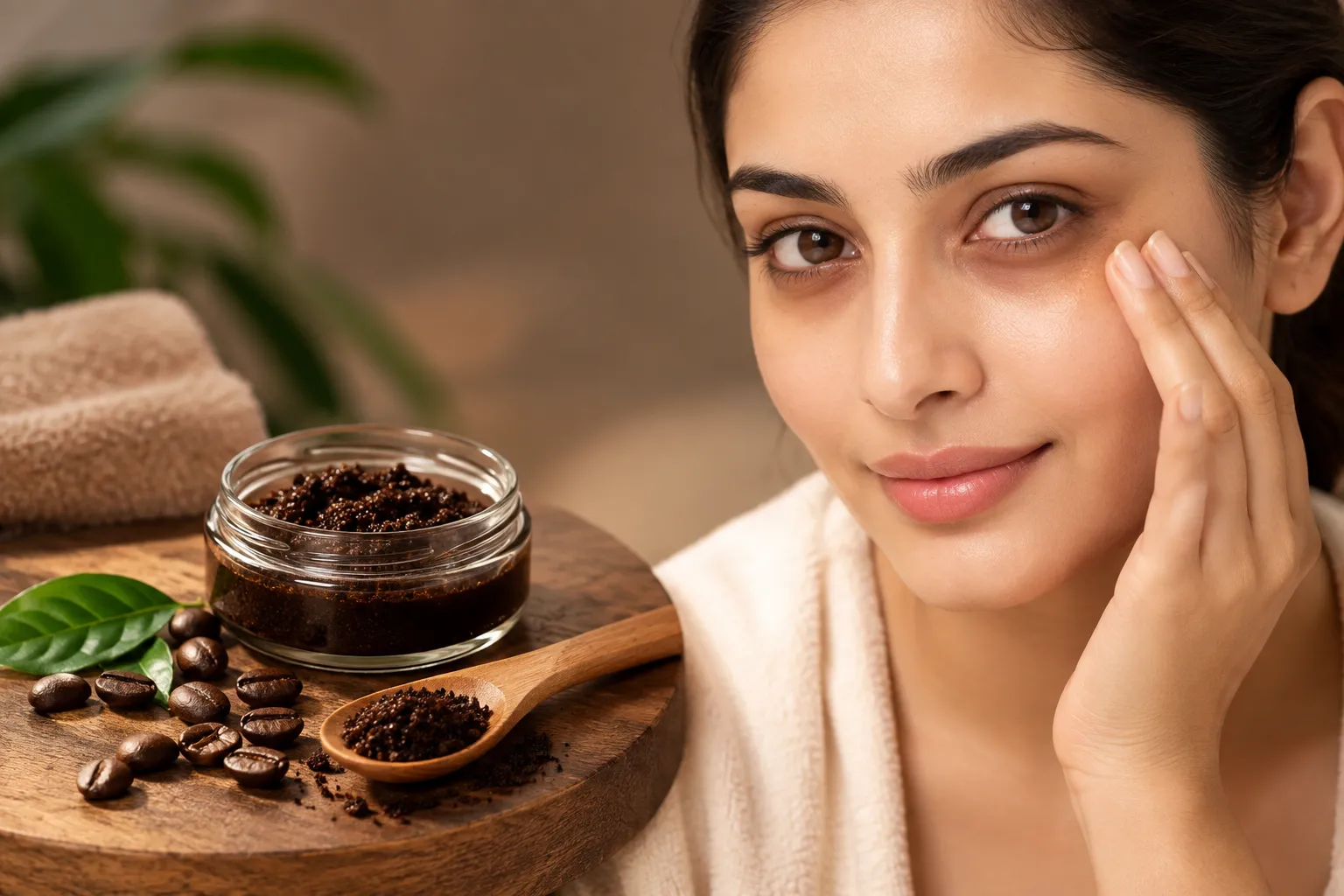 চোখের কালো দাগ চিরতরে দূর করতে কফির ম্যাজিক